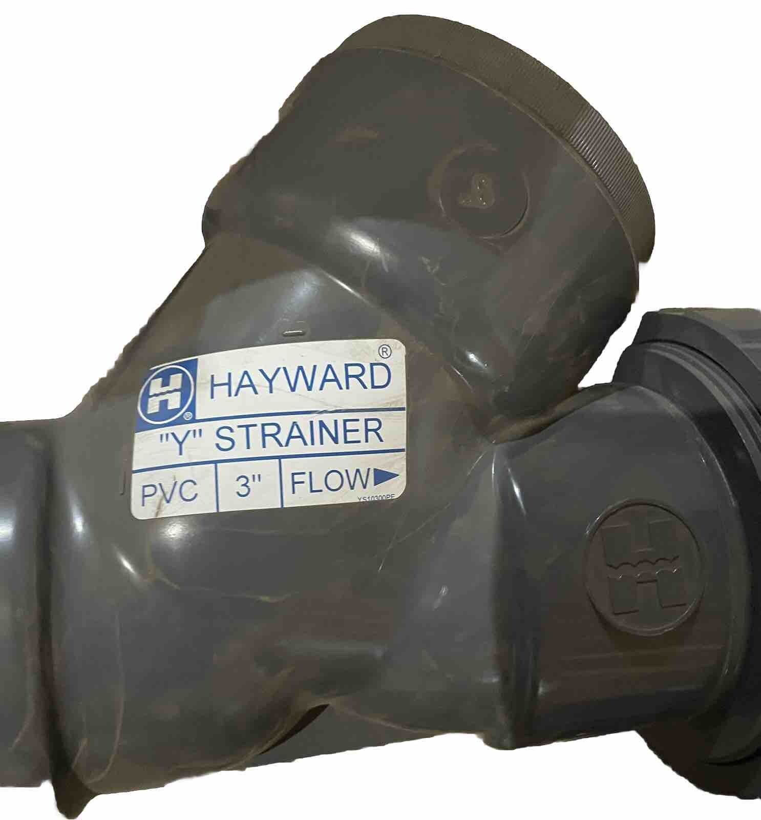 Hayward YS10300 3 In Pipe Size PVC Housing Material Y Strainer