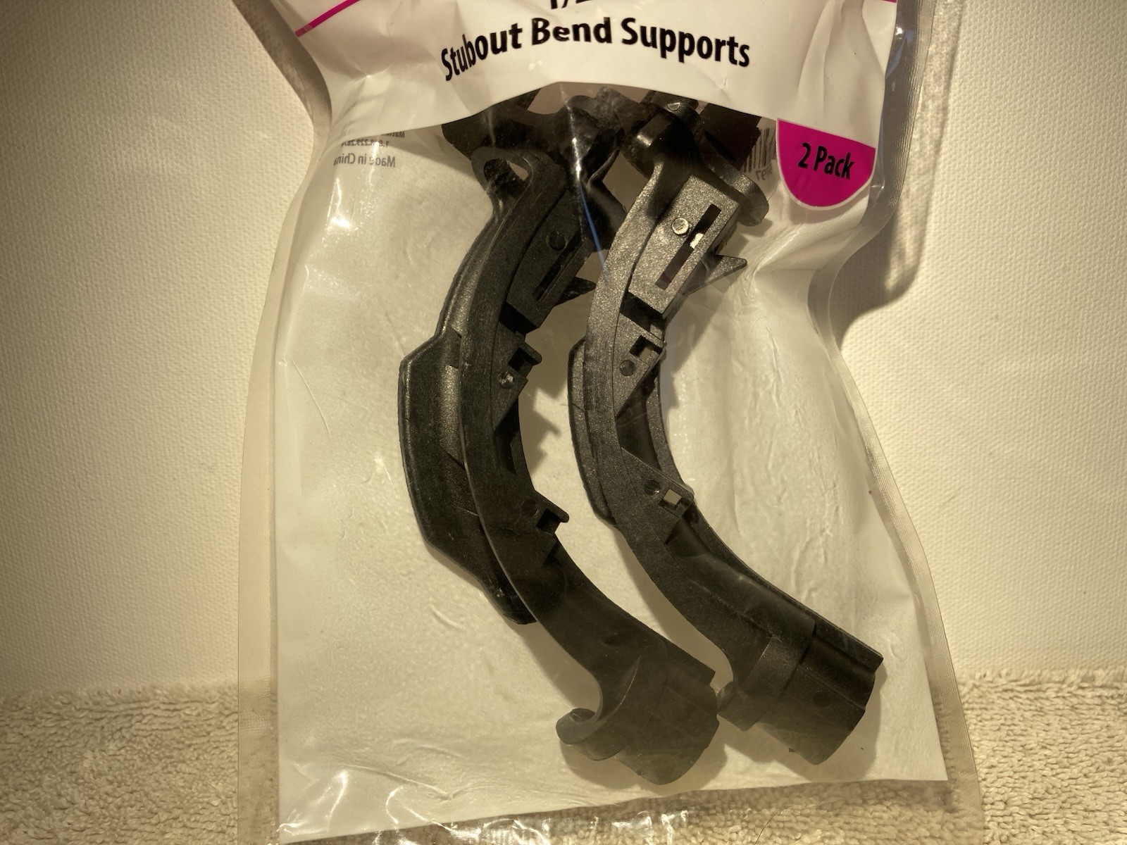 Apollo PEX 1/2”Stubout Bend Supports (2-Pack) Barb Fitting APXSOBEND2PK