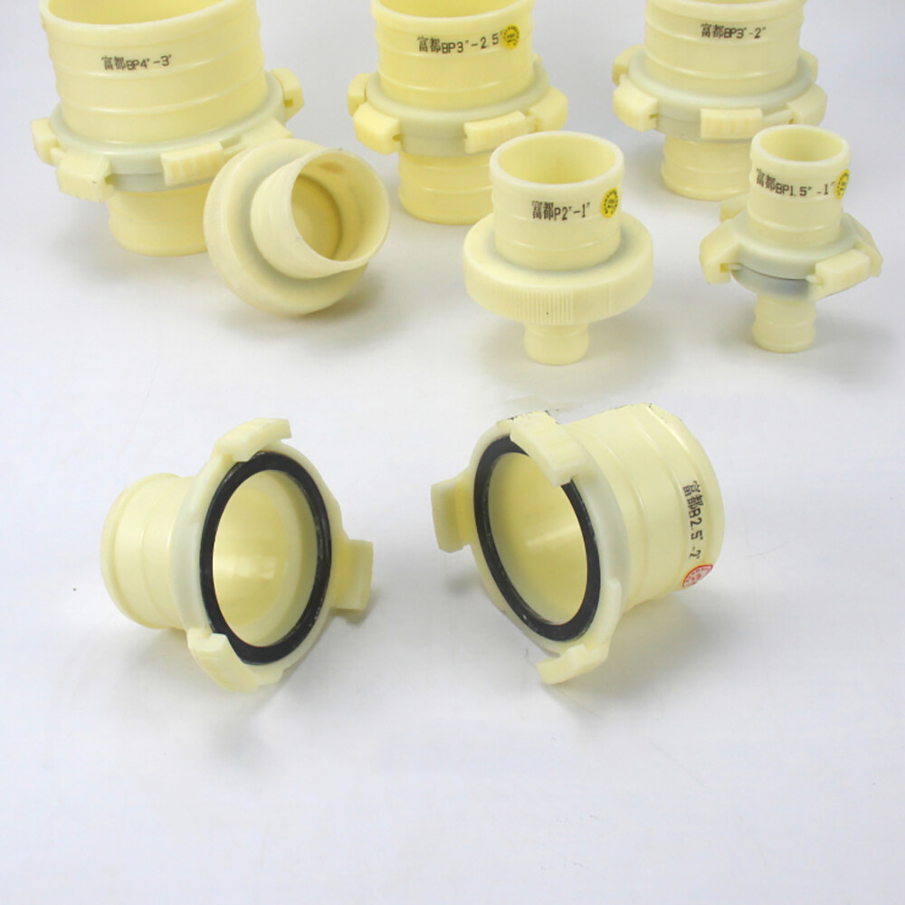 Plastic Hose Quick Connector Adapter With Clamp Snap Garden Hose Pipe Fitting