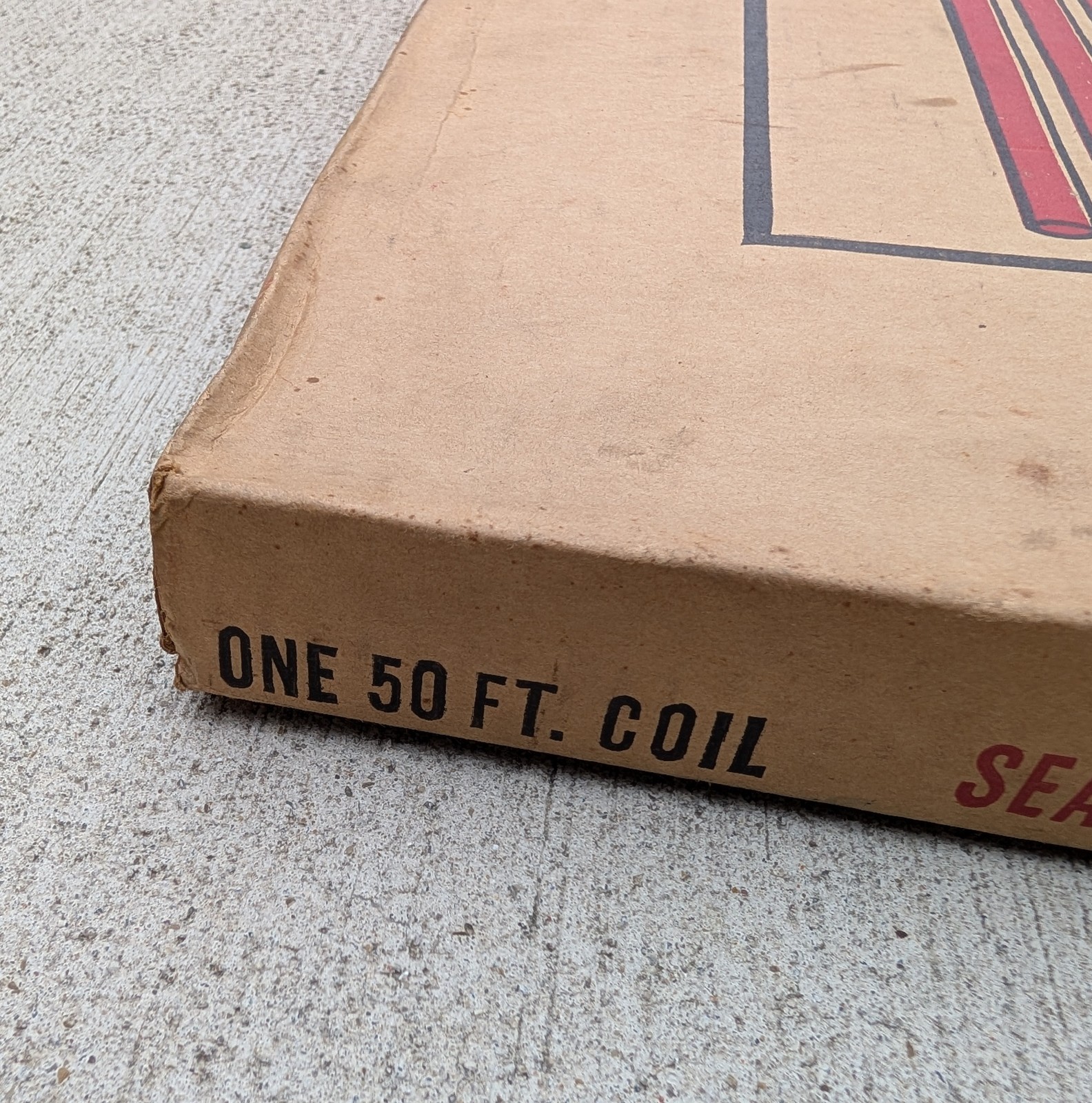 Vintage NOS 50ft Linderme Seamless Coil Copper Tubing AC & Refrigeration 1/2 In