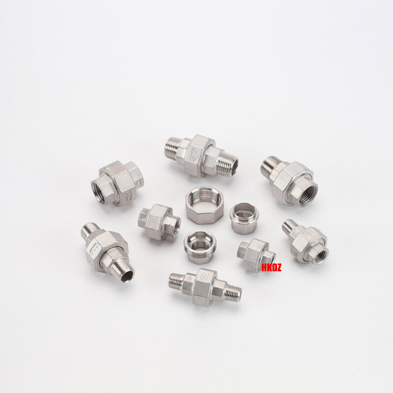 BSP Male/Female Stainless Steel 304 Reducing Adaptors Straight Nipples Fittings