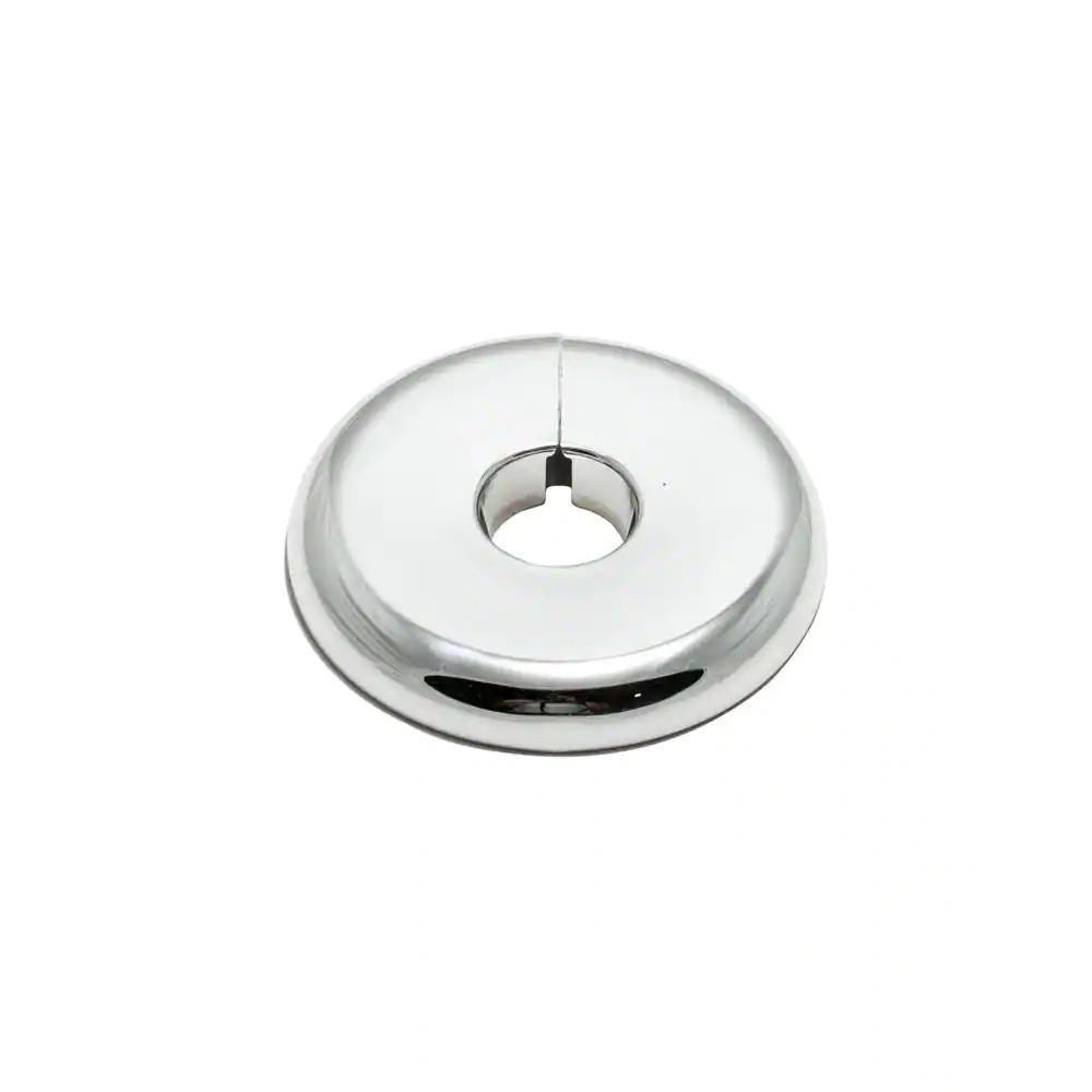 Copper Tube Chrome-Plated Split Floor and Ceiling Plate 20-PACK 1/2in. X 2.5in.