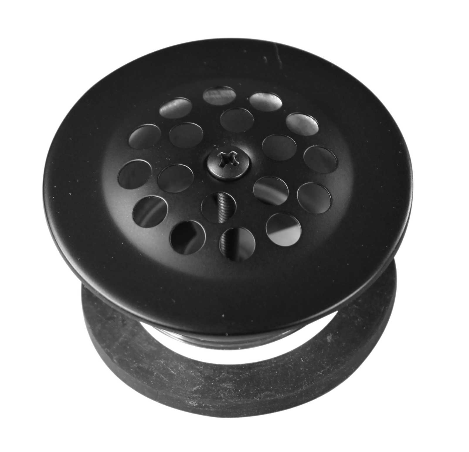 Westbrass 592144-62 Black 1-1/2″ Tubular Trip Lever Bath Waste Drain Kit, Mat…