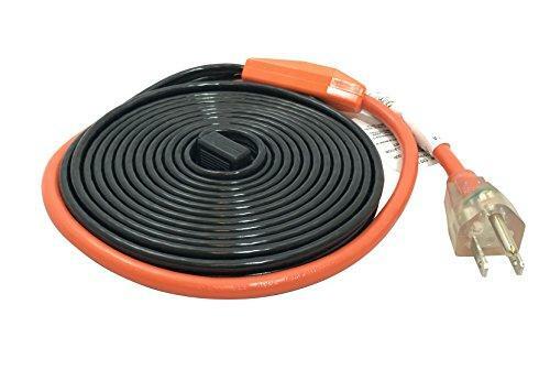 Frost King HC12A Automatic Electric Heat Kit Heating Cables, 12′, Black, 12 Ft