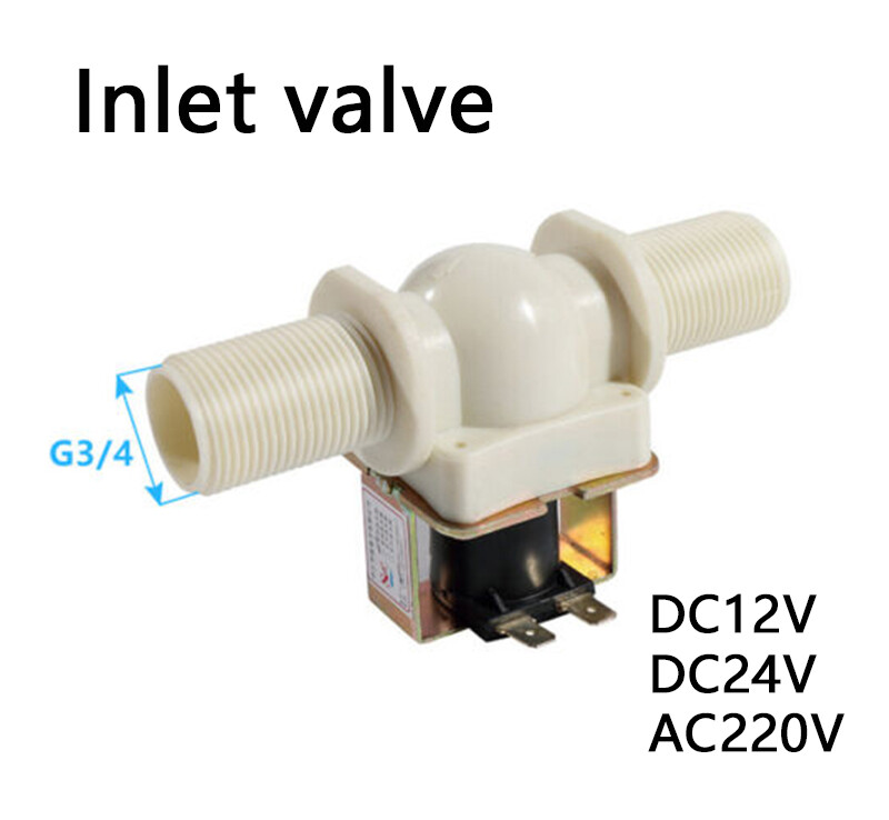 3/4″(25mm) Plastic Electric Solenoid Valve Water Normally Closed DC12V AC220V