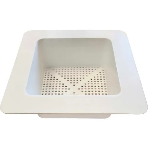Krowne 30-141 Floor Sink Strainer 8″x8″ Plastic Black Drain 11.75″x11.75″