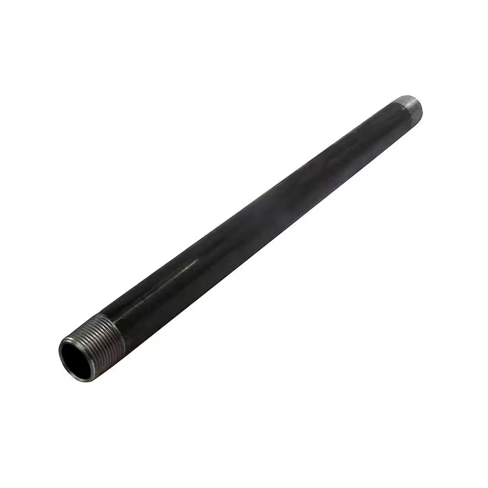 3/8 In. X 1.5 Ft. Black Steel Pipe