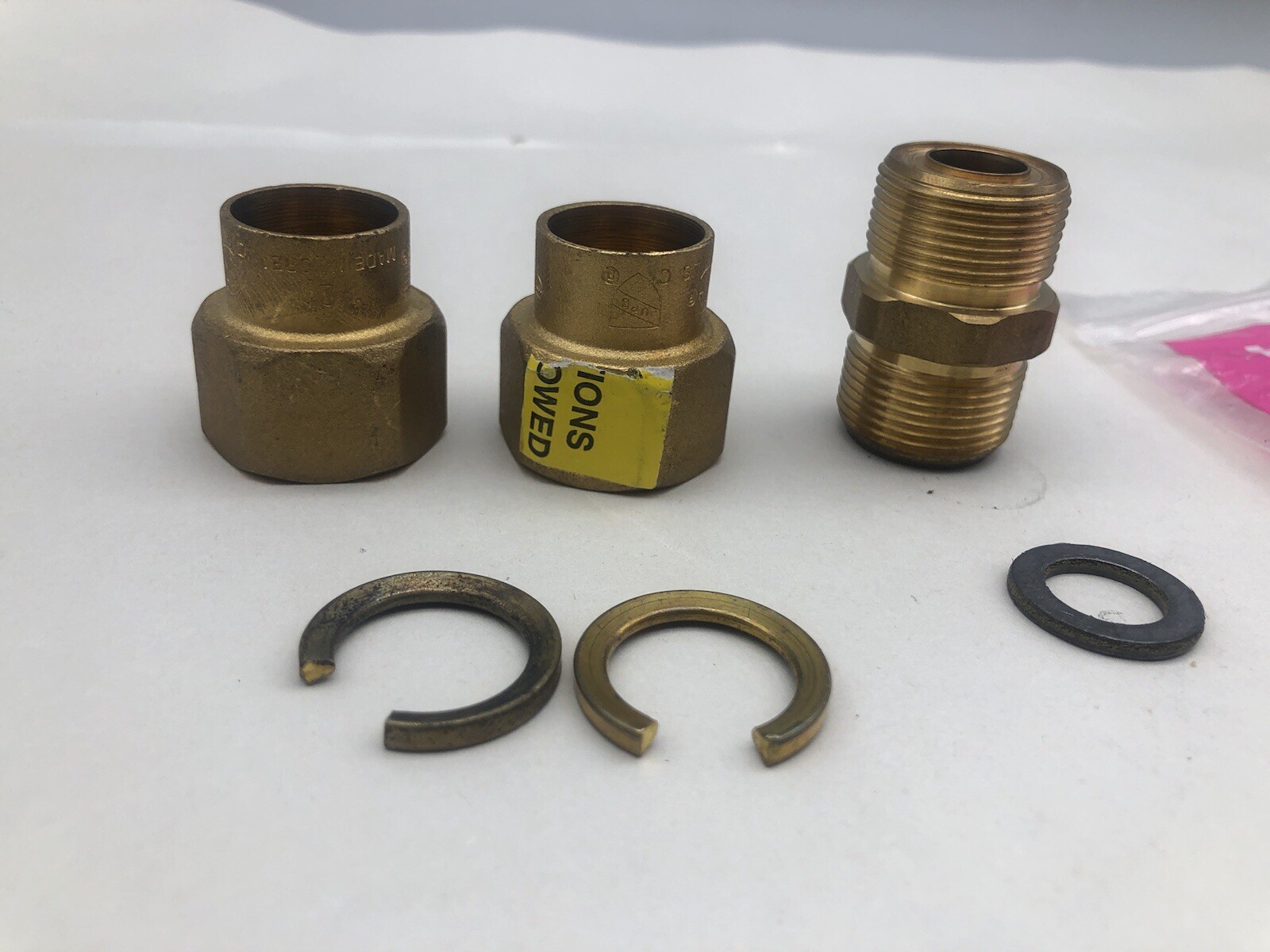 HOME-FLEX 1/2″ X 1/2″ CSST UNION FITTING 1-piece USED *READ DESCRIPTION