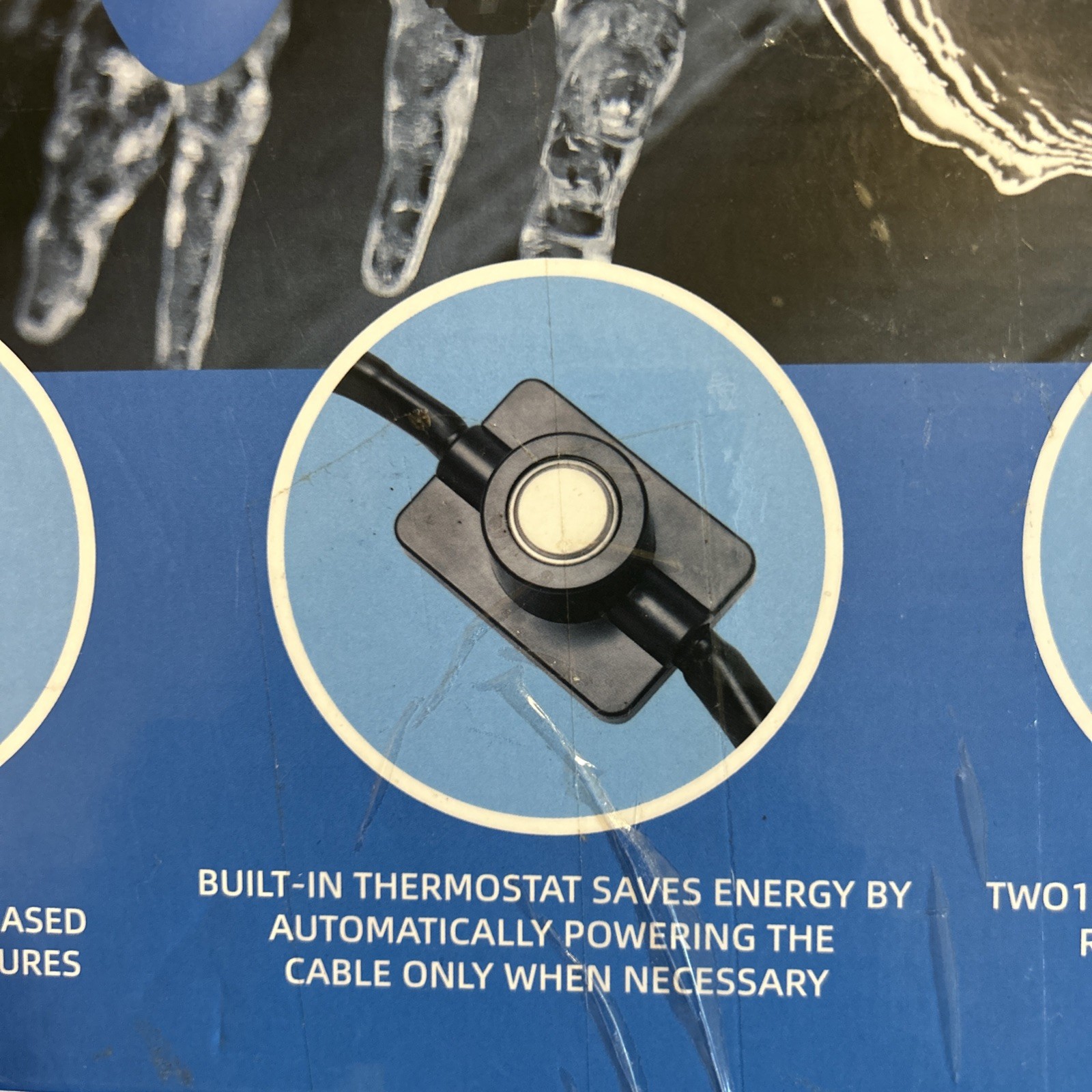 Self Regulating Pipe Heating Pre-Assembled 30ft Cable Pipe Freeze Protect 120V