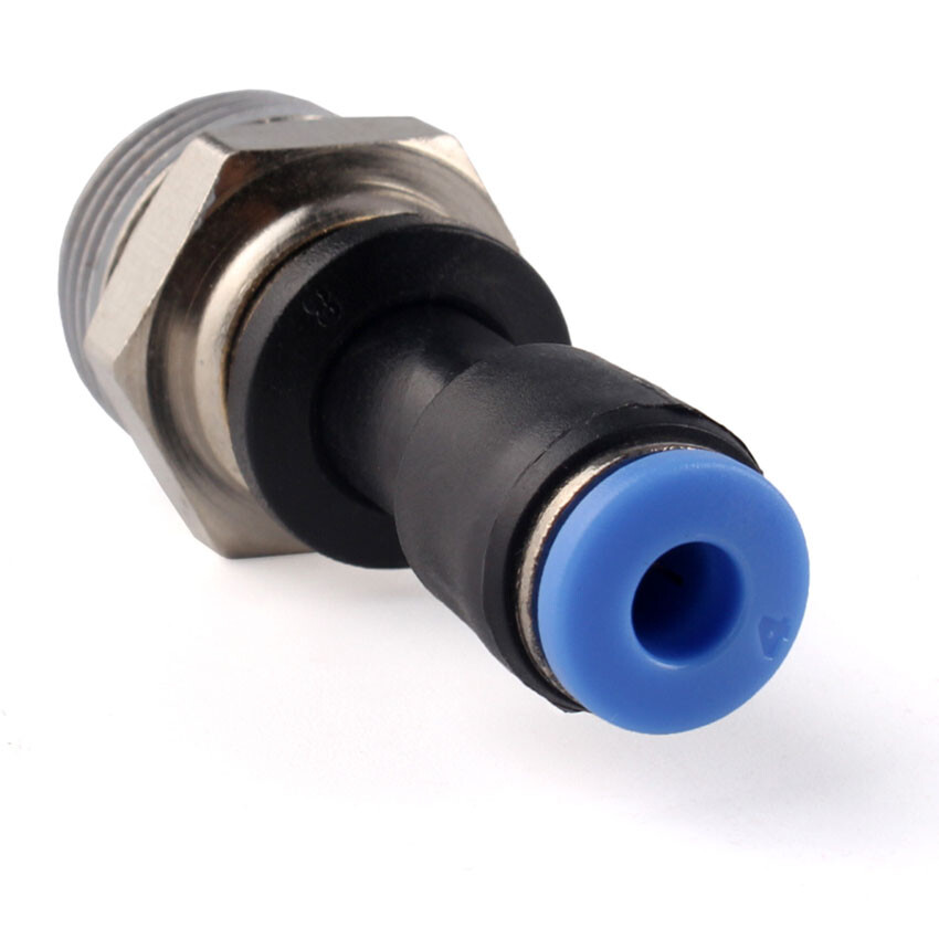 4mm-12mm Pneumatic Tube Hose Reducer Adapter Push-In Fittings Straight Connector