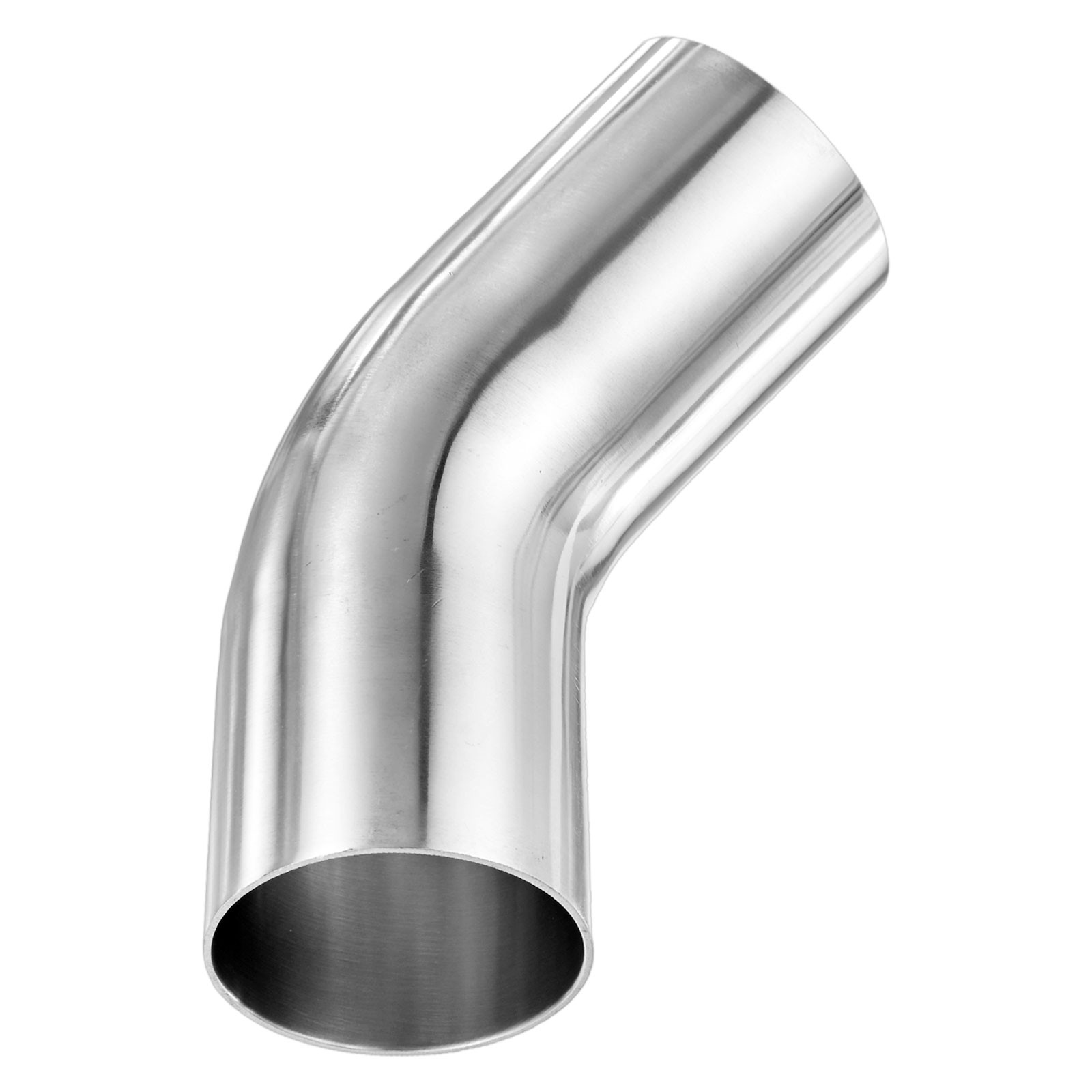 2-Pack OD 2 Inch 45 Degree Mandrel Bend Elbow, Thicken 1.5 mm Height 155 mm