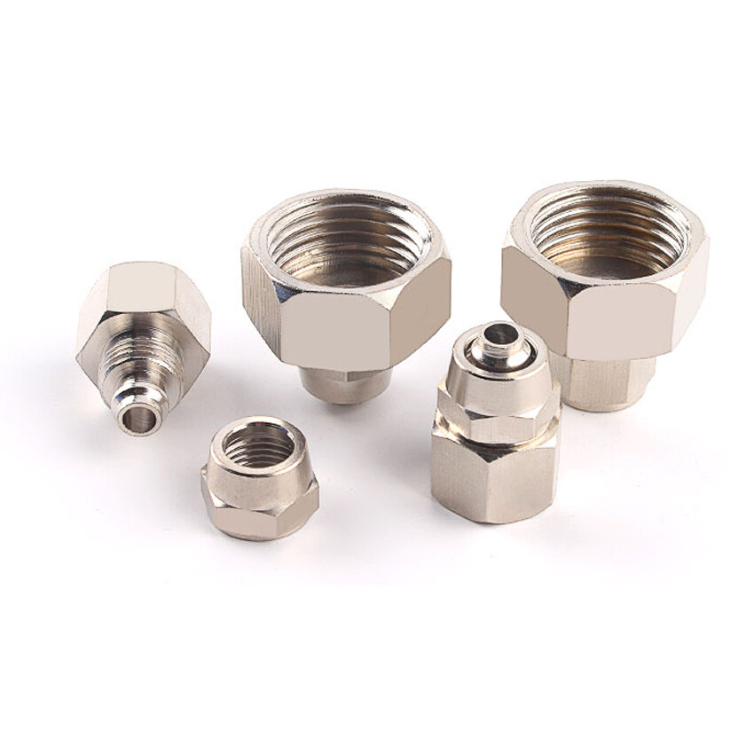 Brass BSP Female Thread End Quick Connector Air Hose Twist Lock Coupler Fittings