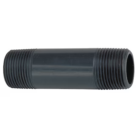 Zoro Select 9861-254 2″ Mnpt X 4″ Tbe Cpvc Pipe Nipple Sch 80, 9861-254