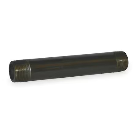 Zoro Select 1Lmg9 Pipenipple, Steel, 3/4″, Nptxnpt, 8″, 1Lmg9