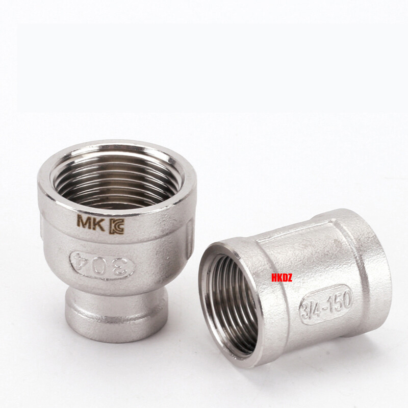 Stainless Steel 304 Straight Reducing Adaptors BSP Female to Female Pipe Fitting