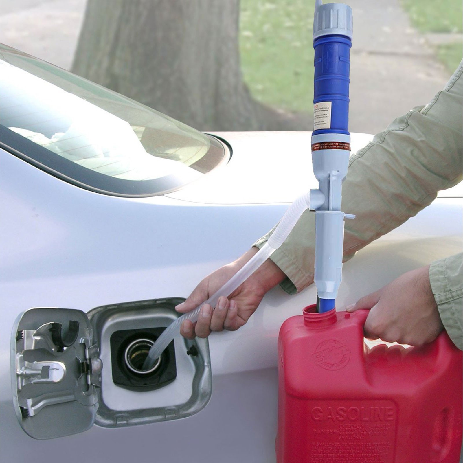Battery Powered Liquid Transfer Pump Pump Gas Water Oil without Effort