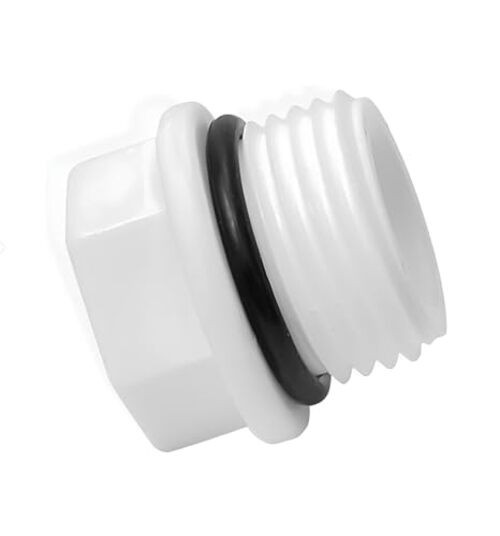 1/2 Inch PVC Pipe End Cap – 1/2″ PVC Threaded Cap – 1/2 in Pvc End Cap White