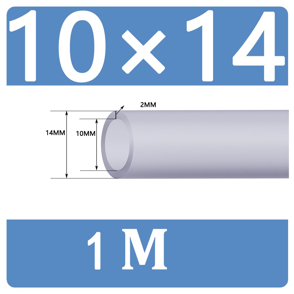 Thick Wall Silicone Rubber Tubing Silicon Tube Hose High Temp Hose ID 2mm-38mm
