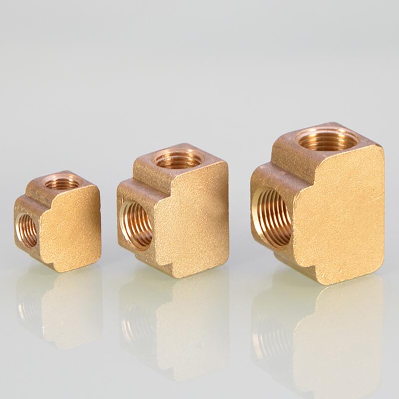 1/8″ 1/4″ 3/8″ Tee 3 Ways / Cross 4 Ways BSP Brass Female Pipe Fitting Connector