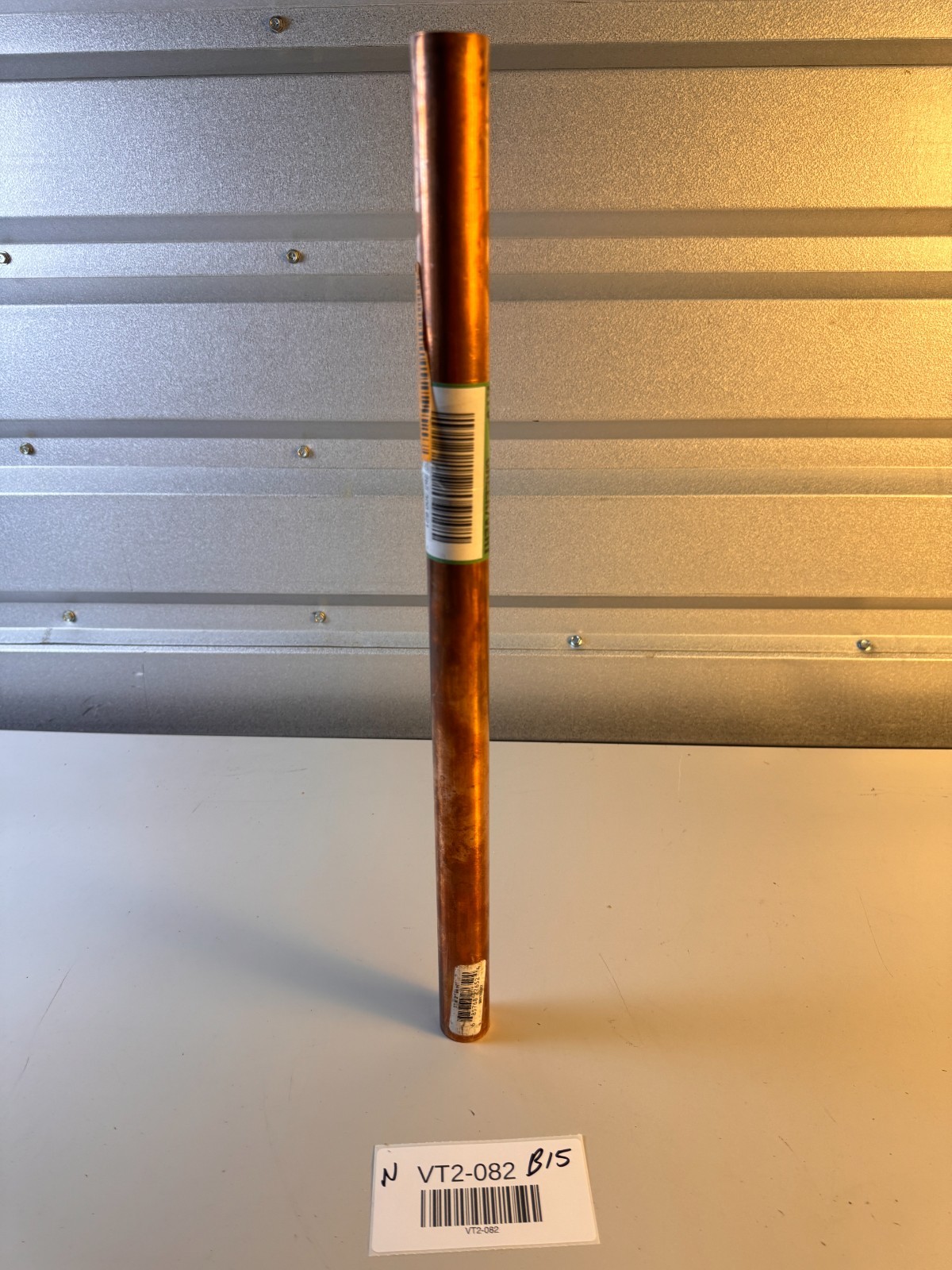 1/2 in Type L Copper Pipe Straight Plumbing Tubing Length