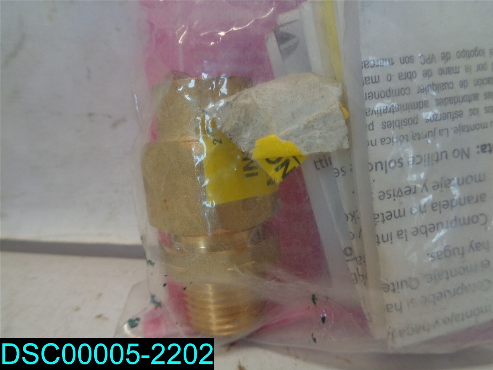 QTY=2: Home Flex 1/2″ CSST X 1/2″ MIPT Brass Male Adapter 813196020260