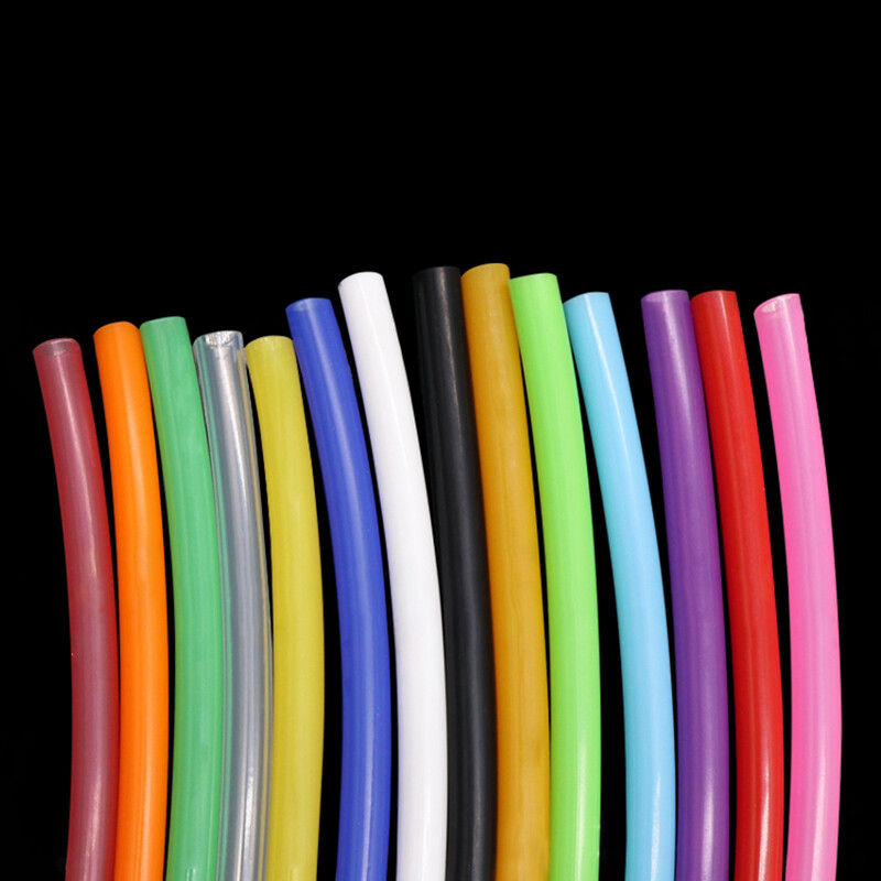 ID 5mm-10mm Colourful Silicone Tube Food Grade Soft Hose Pipe Flexible Tubing