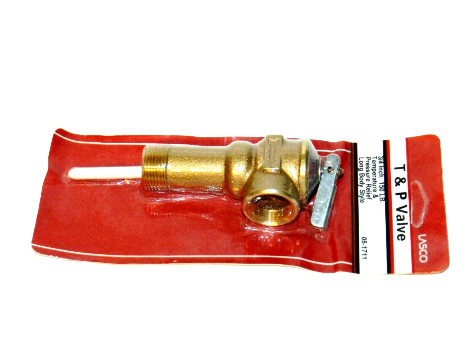 Lasco 05-1711 3/4in 150-lb. LONG BODY T&P VALVE