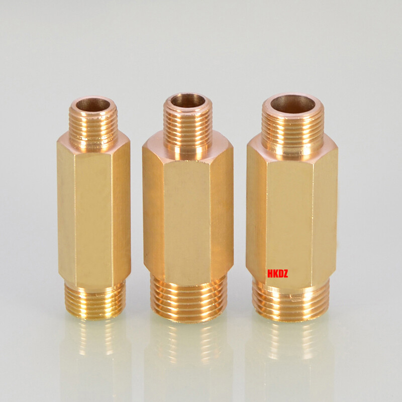 1/8″ 1/4″~1/2″ Brass Male Pipe Fittings BSP Thread Extension Connectors Adapter