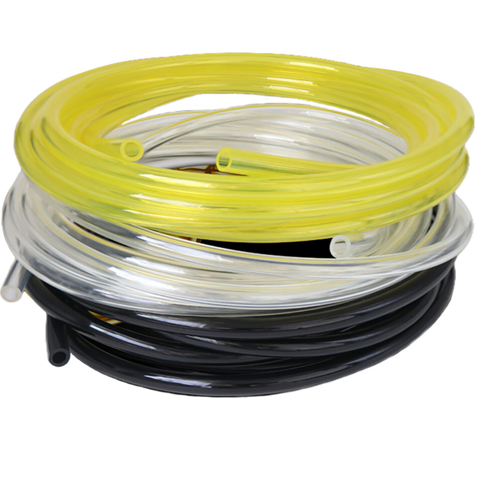 Yellow/Clear/Black Petrol Fuel Gas Line Hose Pipe Trimmer Chainsaw Blower Engine