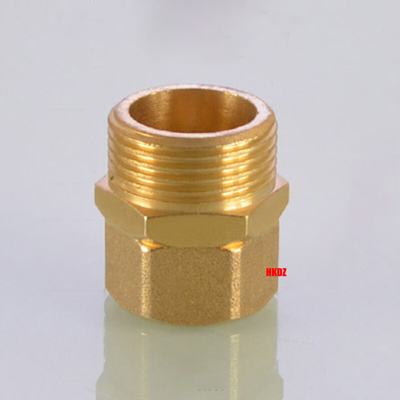 1/2″3/4″ 1″ BSP Brass Male/Female Thread Water Meter Connector Fish Tank Adaptor