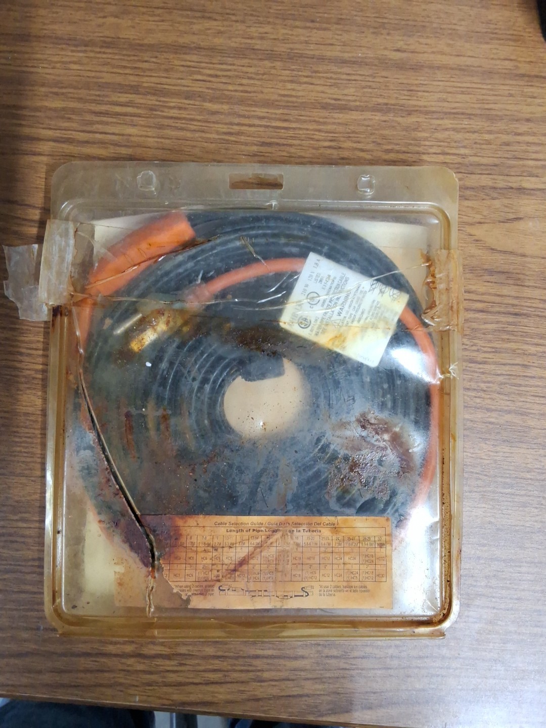 Thermwell Frost King 12′ Electric Water Pipe Heat Cable HC-12 New
