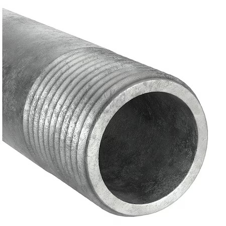 Zoro Select 793Lm3 Pipenipple, Steel, 21/2″, Nptxnpt, 18″, 793Lm3