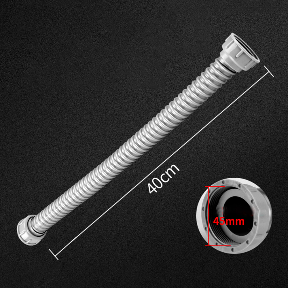 Flexible Waste Trap Plastic Pipe Connector For Basin Bath Or Kitchen Sink Waste