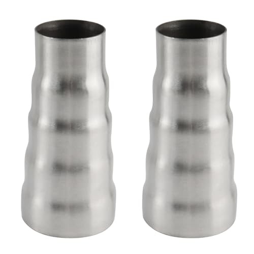 Exhaust Adapter Connector,Universal Stainless Steel Pipe Adapter Reducer 2″