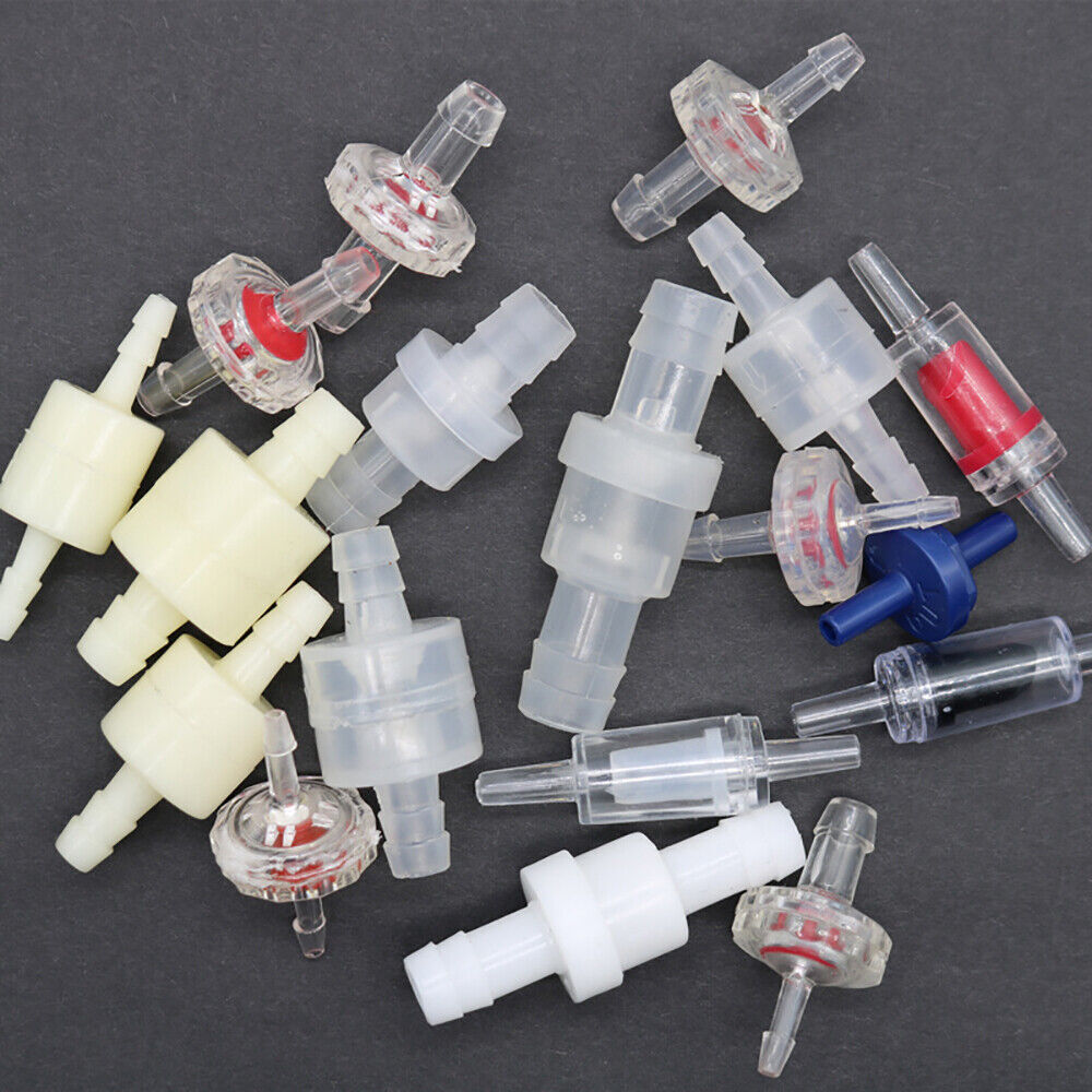 3mm to 12mm Plastic Check Valve One Way Non-return Valve Oil Gas Water Air