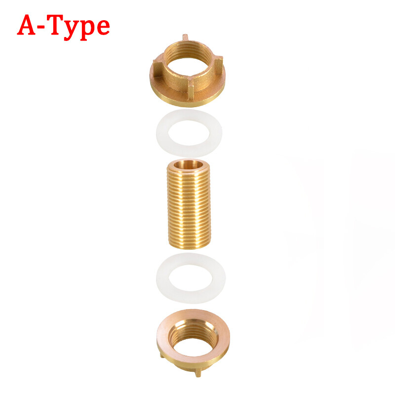 1/2″ BSP Brass Male Thread Water Tank Connector Water Tower Joint L: 30mm-120mm