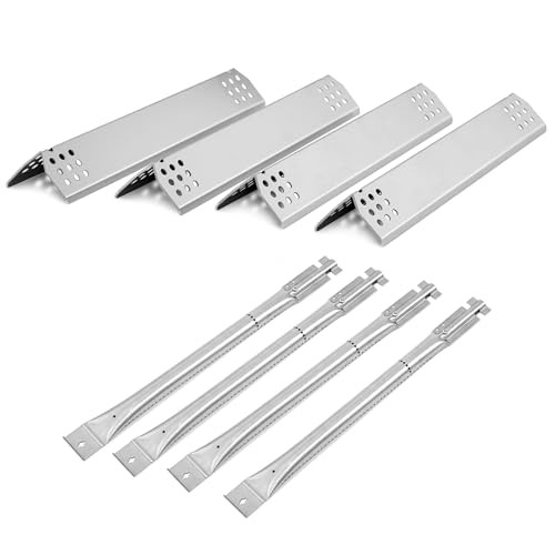 Oklagarden 780-0832C Grill Replacement 17.44″ x 3.34″ heat tent + burner (4+4)