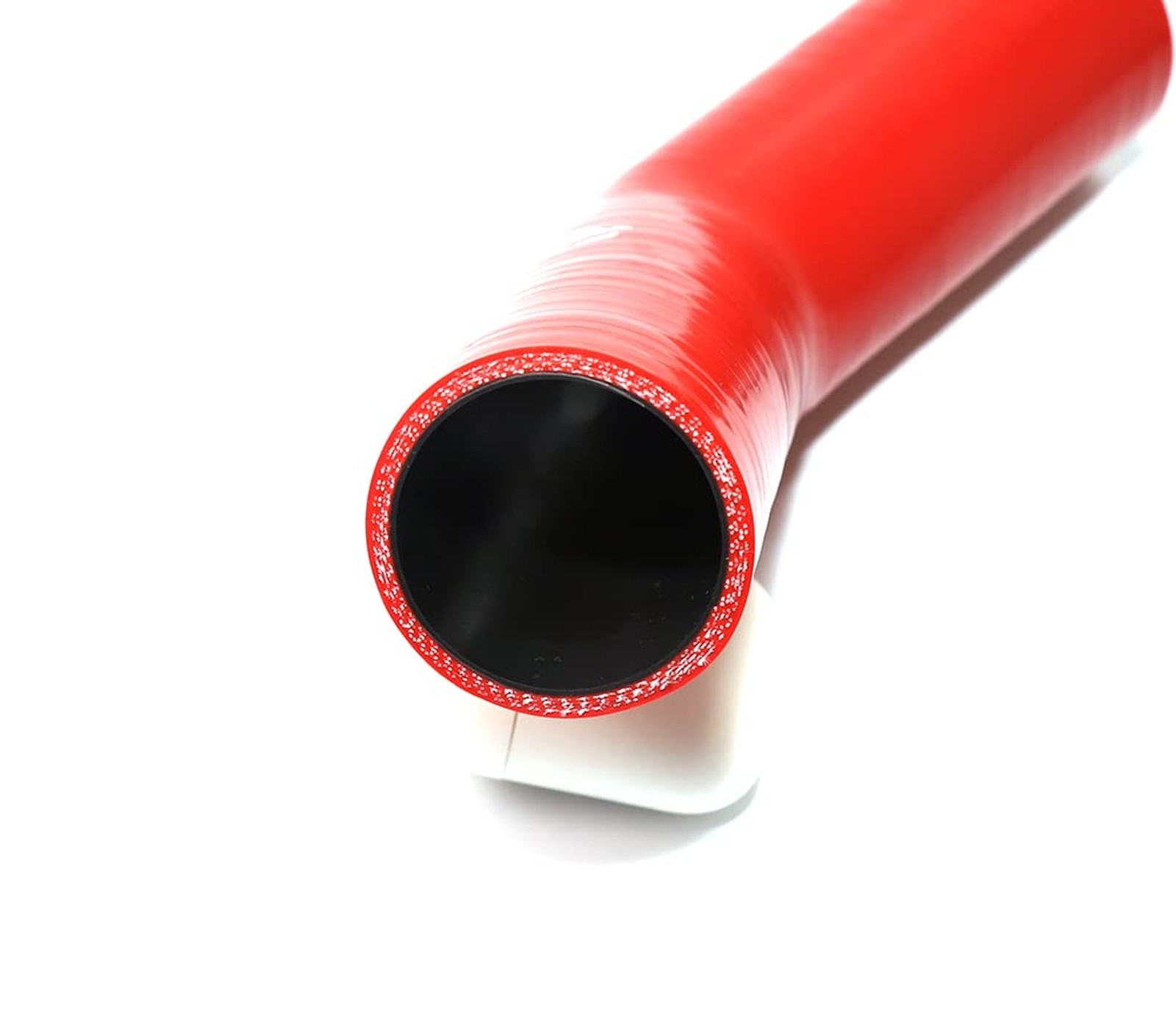4-Ply Reinforced 45 Degree 1.75″ ID Elbow Silicone Hose Coupler for Turbo/Int…