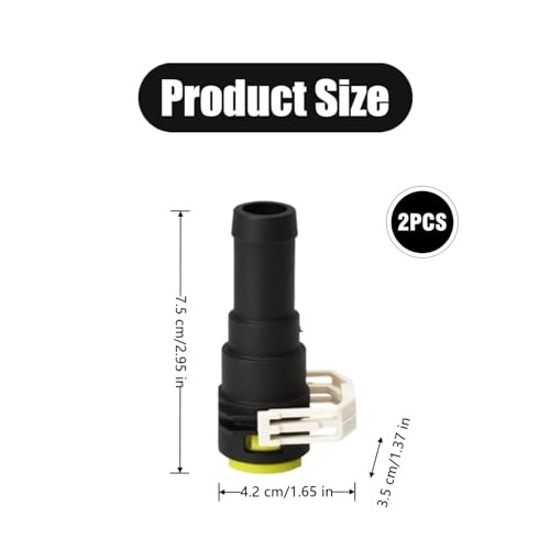 2 Pack Water Heater Hose Connector Professional Cooling Heater Water Hose