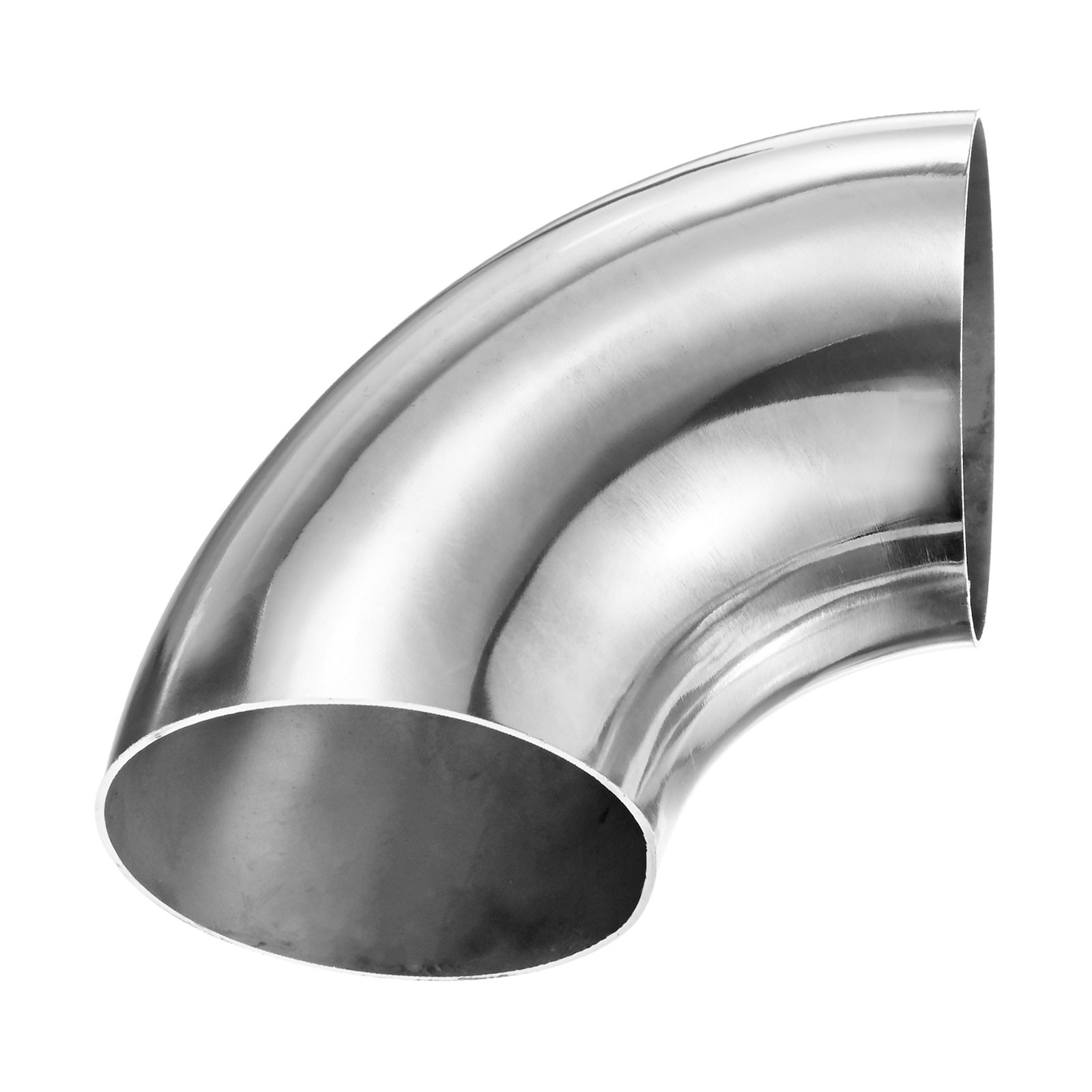 4-Pack OD 3 Inch 90 Degree Mandrel Bend Elbow, Thicken 1.5 mm Height 115 mm