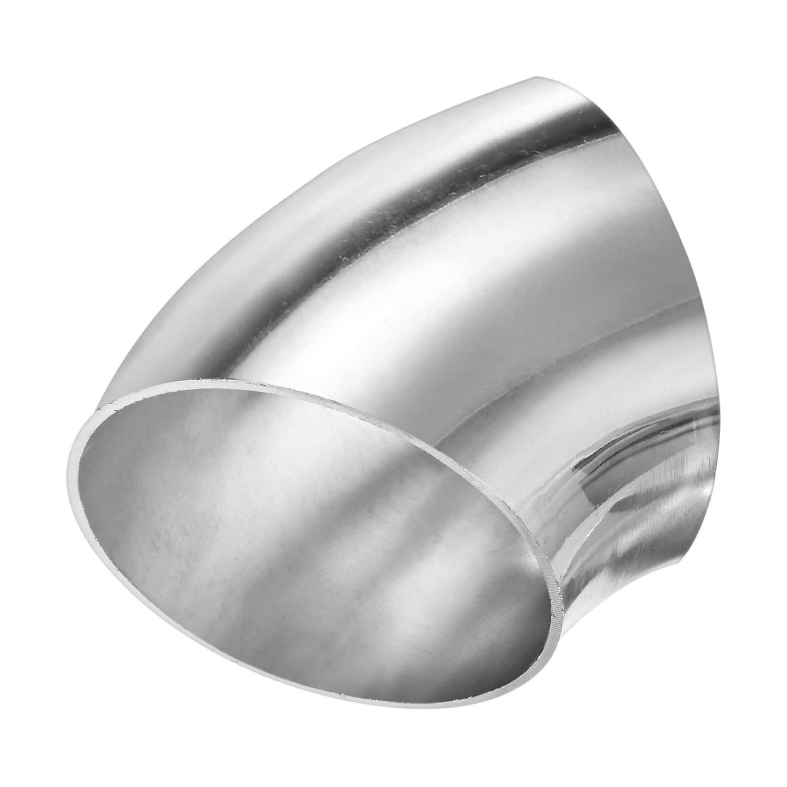 4-Pack OD 2 Inch 45 Degree Mandrel Bend Elbow, Thicken 1.5 mm Height 61 mm