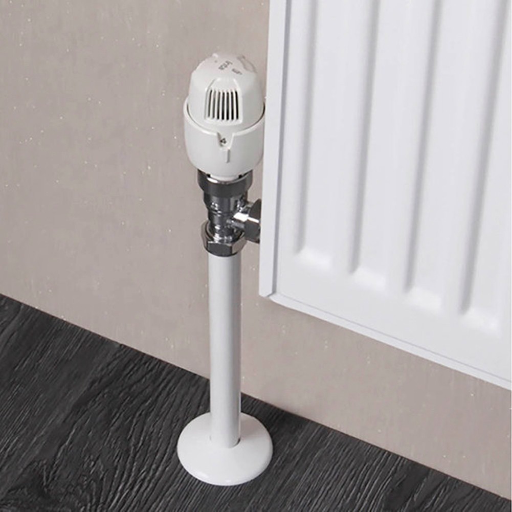 2Pcs Radiator Pipe Cover Collar 2.7 Dia 15mm Hole Slide Over Existing Pipe New