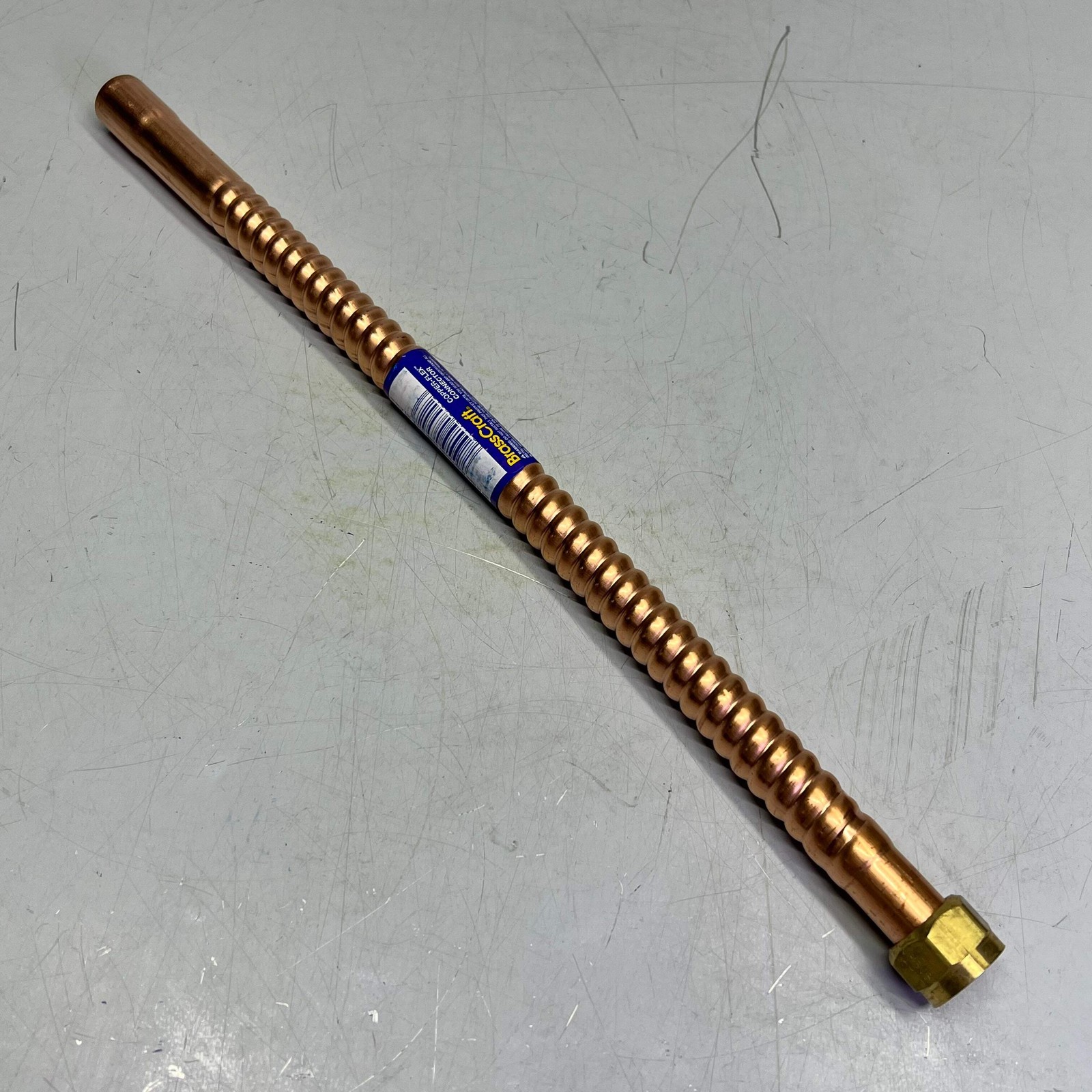 BRASS CRAFT (2 PACK) Copper Corrugated Hose 7/8″ OD 3/4″ FIPX3/4″ Nom 18″ L