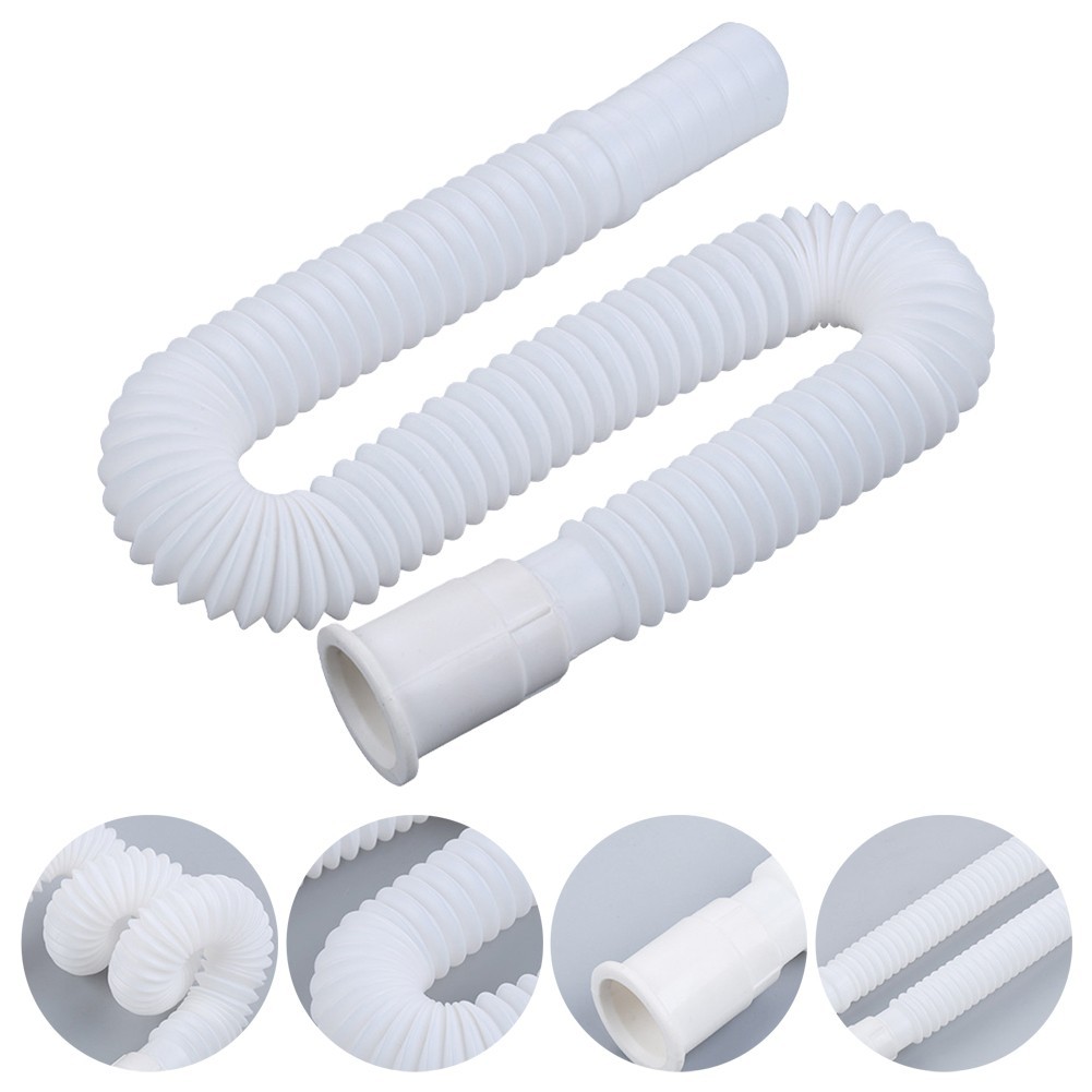 Bathroom Waste Pipe Plastic Drain Pipe 32mm Diameter 70cm Long