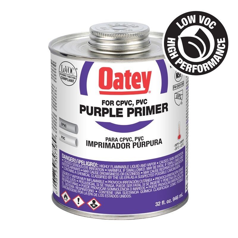 NEW OATEY 30850 FRESH CAN 4OZ HEAVY DUTY CLEAR PVC PIPE GLUE CEMENT