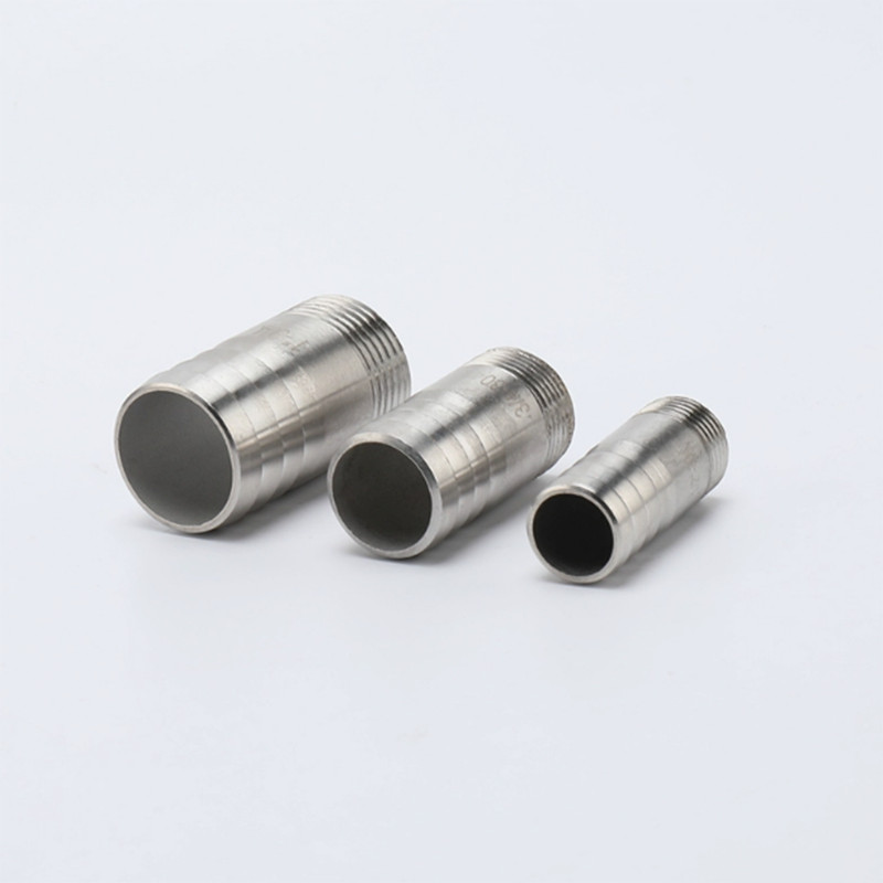 Stainless Steel Hosetail Hose Joiner Barbed Connector 1/4″ – 4″ BSP Male Thread