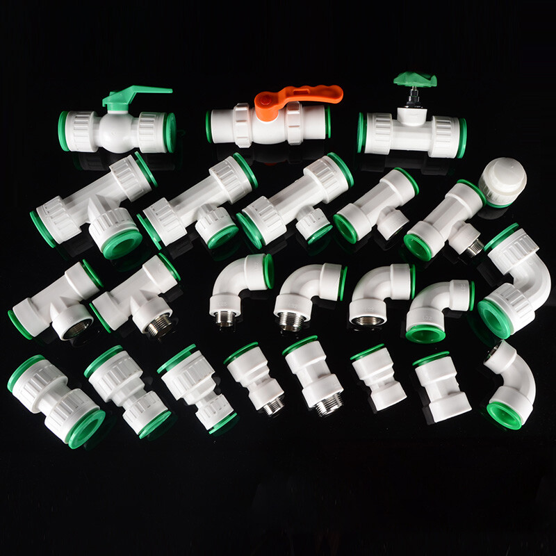 32mm PPR Tee/Plug/Ball valve/Elbow Pipe Coupling Connector Fitting Adapter