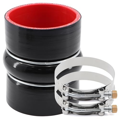 High Performance Straight Silicone Hump Coupler ID 3 Inch 4-Ply Reinforced ID3″