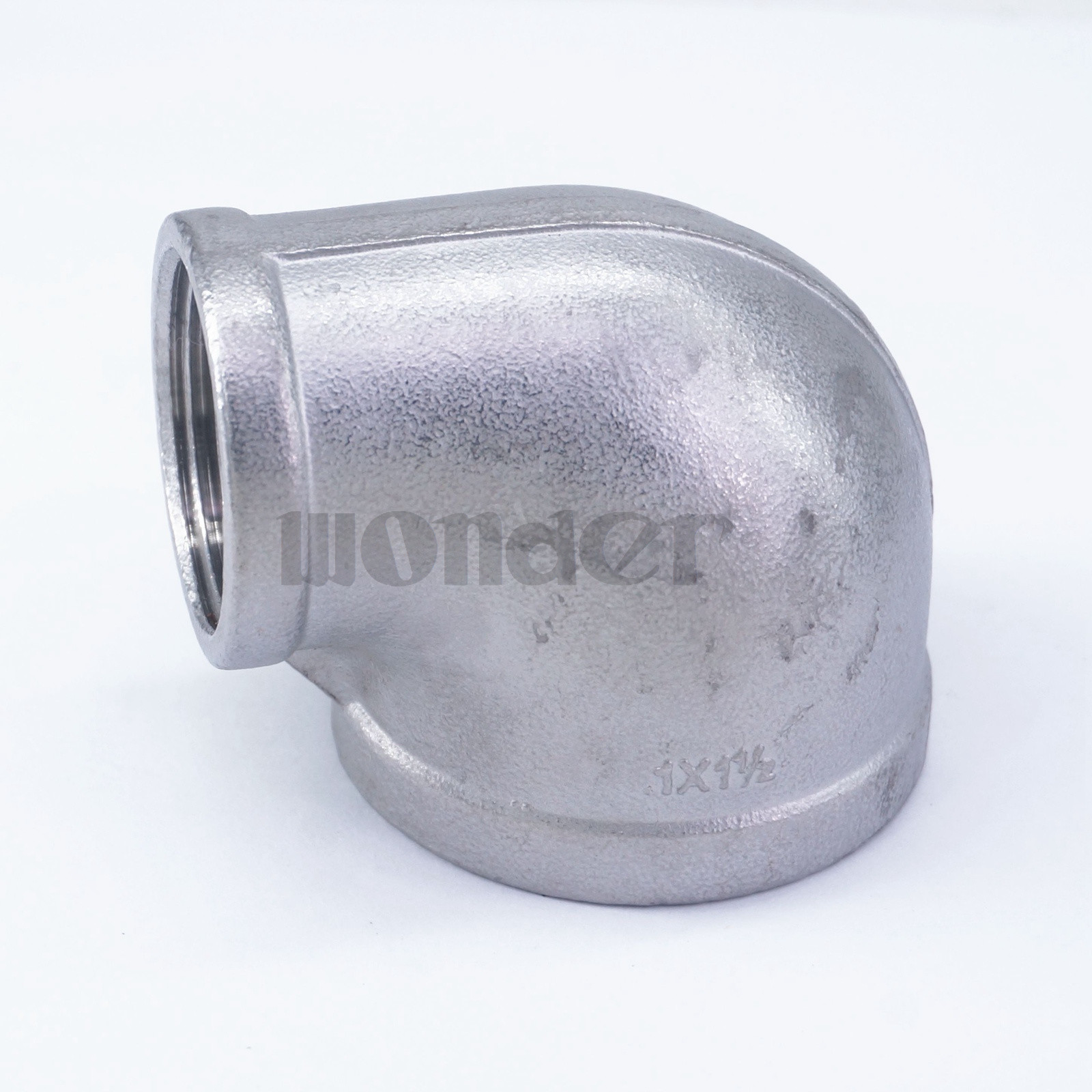 1-1/2″ BSP To 1″ BSP Female 304 Stainless Reducing Elbow Pipe Fitting water