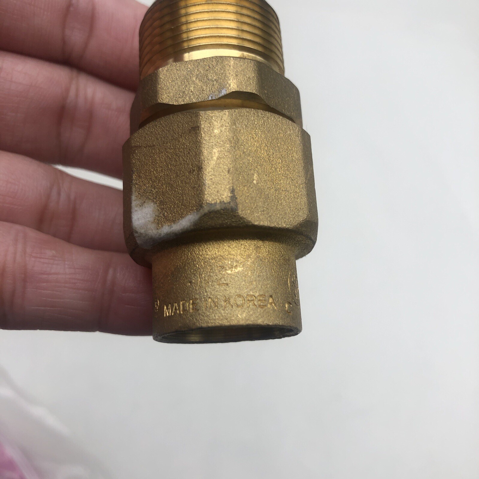 HOME-FLEX 1/2″ X 1/2″ CSST UNION FITTING 1-piece USED *READ DESCRIPTION
